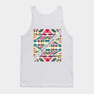 African roots, global tribe, African tribal Tank Top